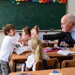 Clase cu predare în limba ucraineană la Colegiul Național Mihai Viteazul din București