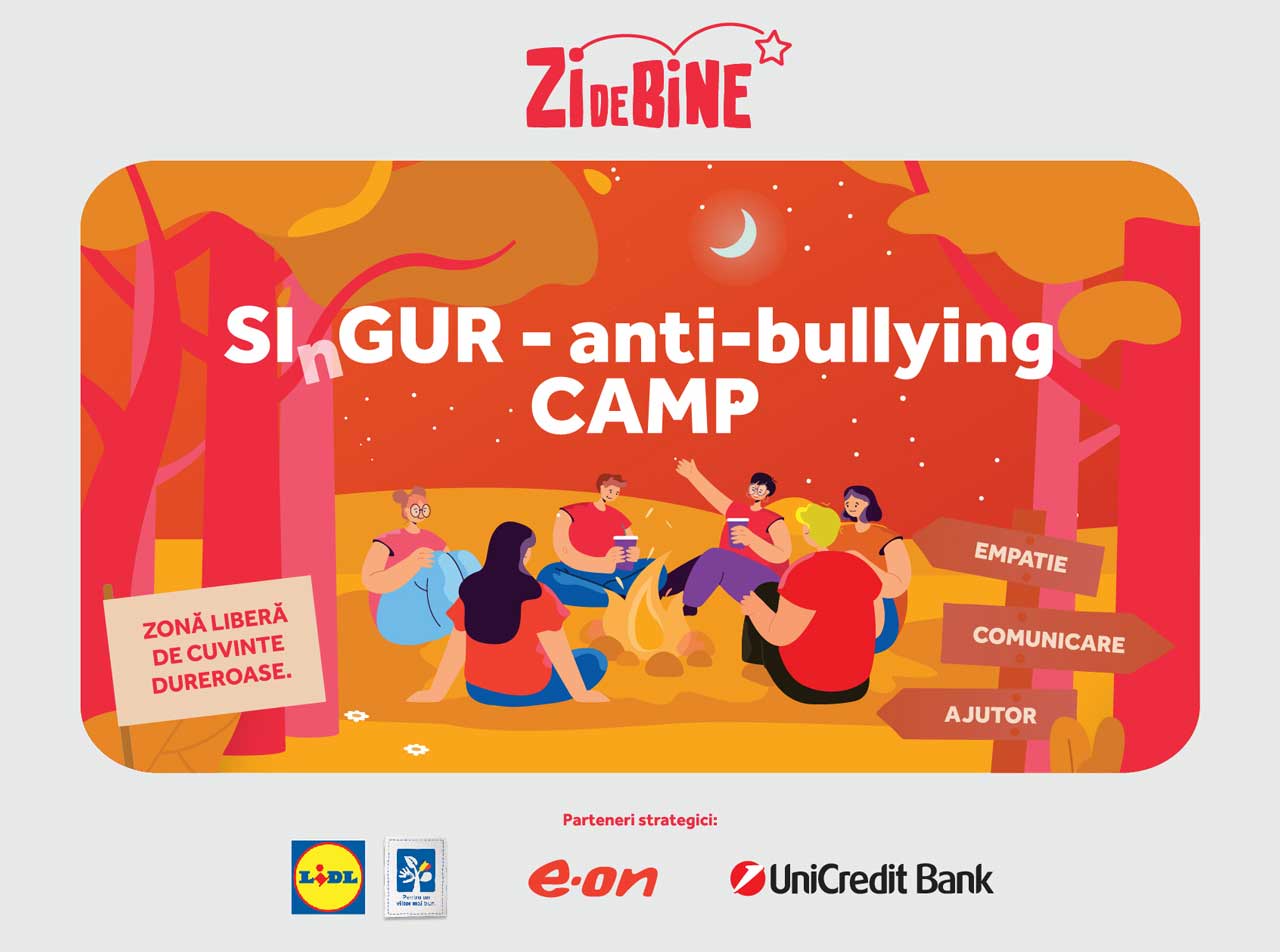 Tabără și documentar de educație anti-bullying