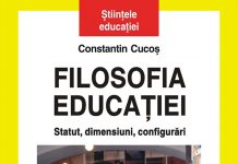 Filosofia educației, de Constantin Cucoș