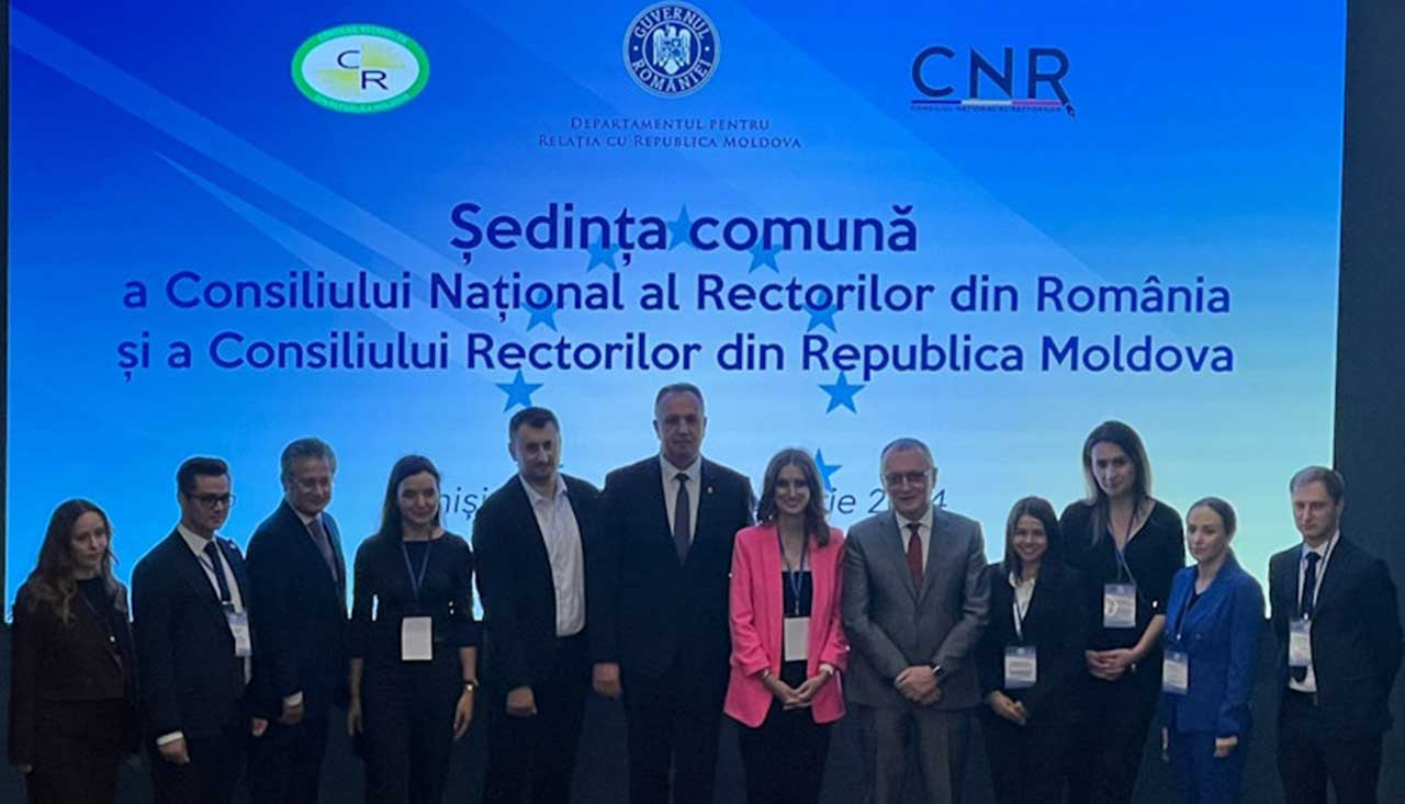 Consiliile Naționale ale Rectorilor din România și Republica Moldova sprijină aderarea Moldovei la UE