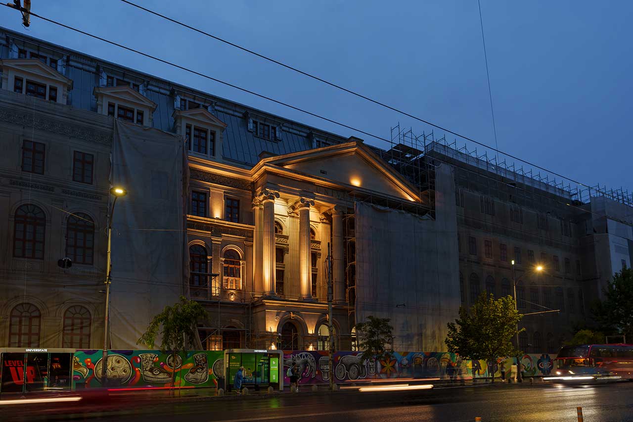 Facultatea de Istorie a Universității din București, refăcută până la sfârșitul anului 2025
