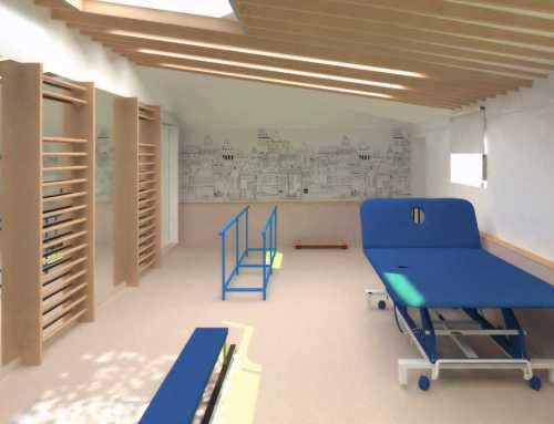 Modernizare și noi dotări pentru kinetoterapie la copii  