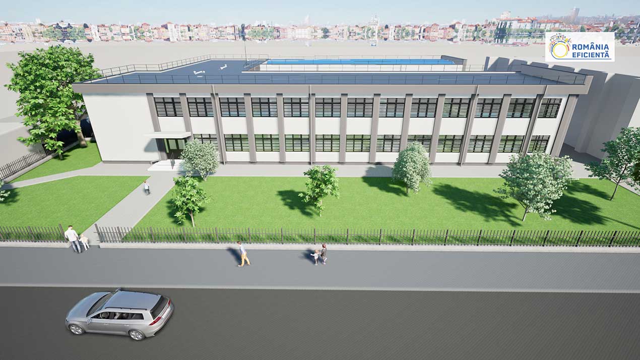O nouă școala din sistemul public modernizată și eficientizată energetic