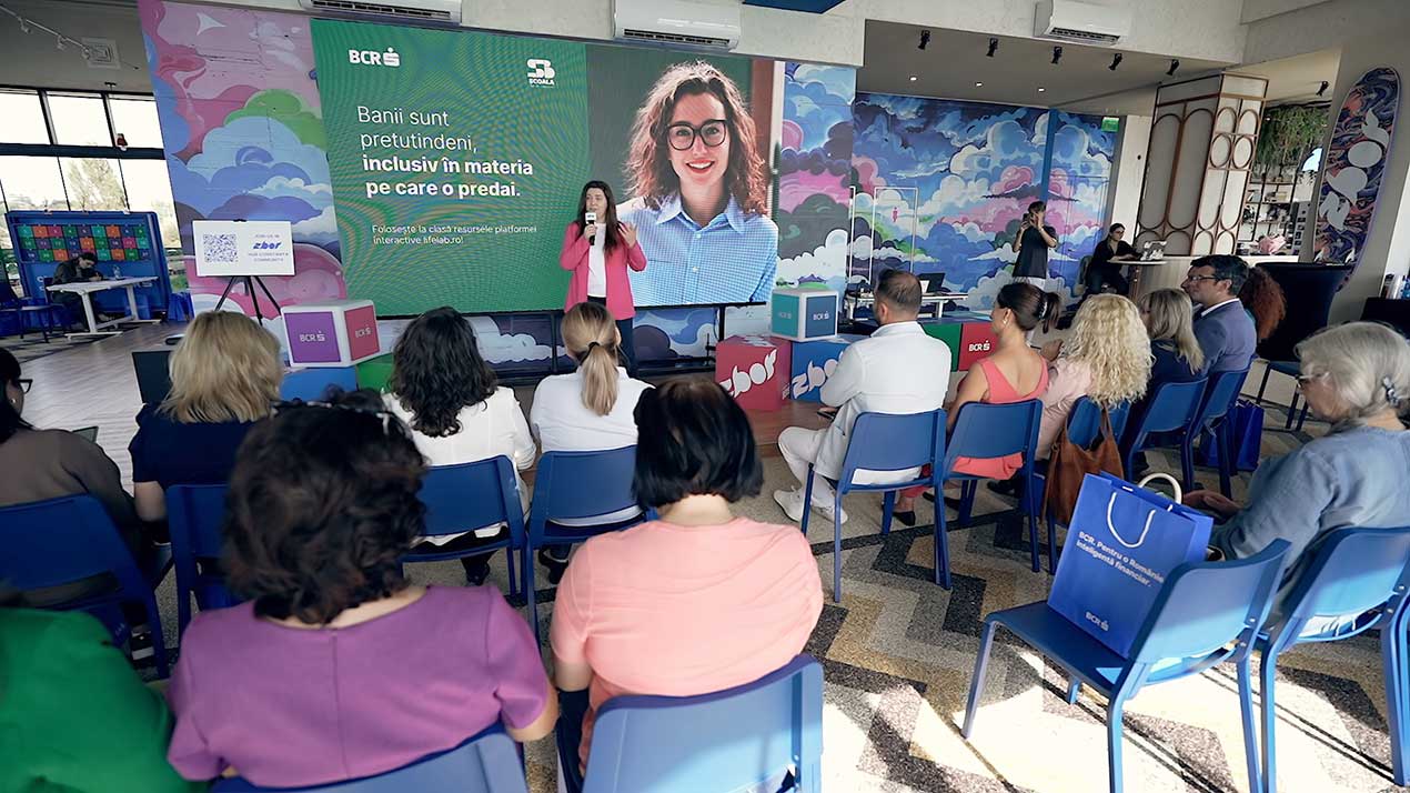 Sprijin pentru educație financiară transmisă la orice disciplină de învățământ