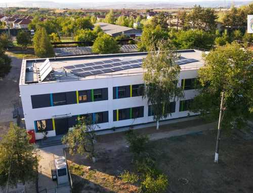 O nouă unitate de învățământ reabilitată energetic la standard nZEB