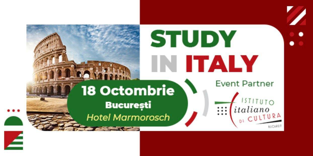 Universități de prestigiu din Italia își prezintă, în premieră, oferta educațională, la București