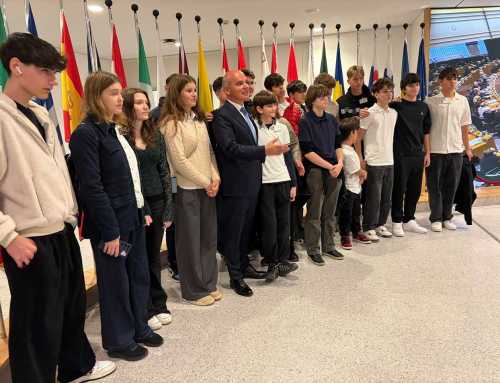 Olimpicii României, ambasadori ai inteligenței la Parlamentul European