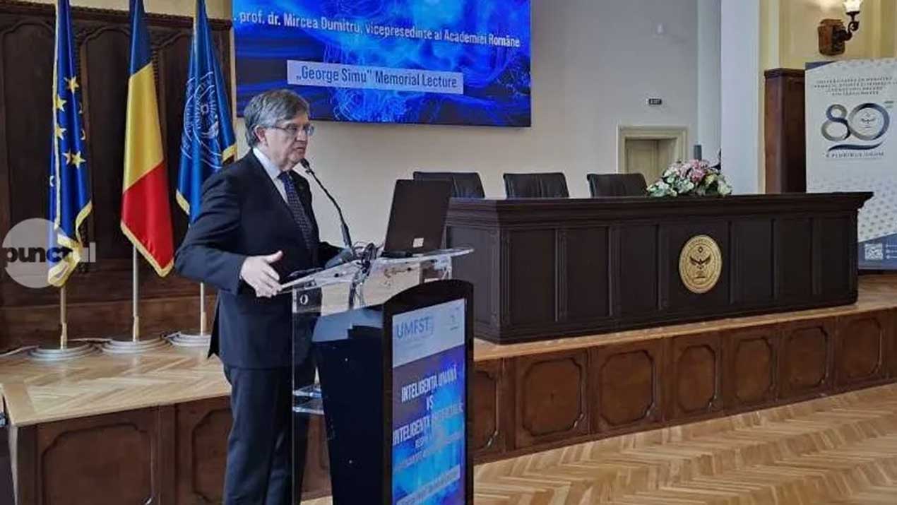 Academician Mircea Dumitru: „Vom avea beneficii de pe urma inteligenței artificiale”