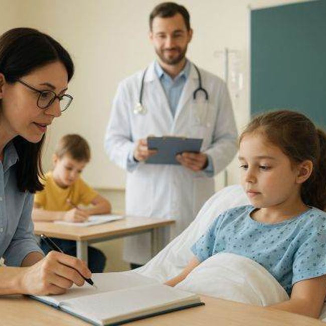 Apel al Ministerului Educației pentru „Școala din spital”